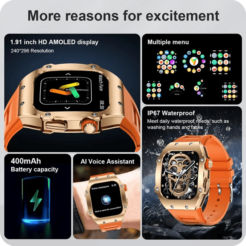 Green Antonio james smart watch